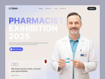 Pharmacist website ui design best uiux figma designer figma ui design figma web ui mdoern ui design medical website pharmacist uiux pharmacist website pharmasist website design ui designer uiux web website ui design website uiux design