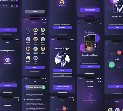 Mobile Game UI Redesign game design mobile game ui ux