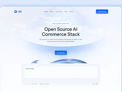 AI Landing Page - AI Chatbot ai chatbot ai chatbot design ai design ai generated ai landing page ai website chatgpt futuristic ui generative images web design