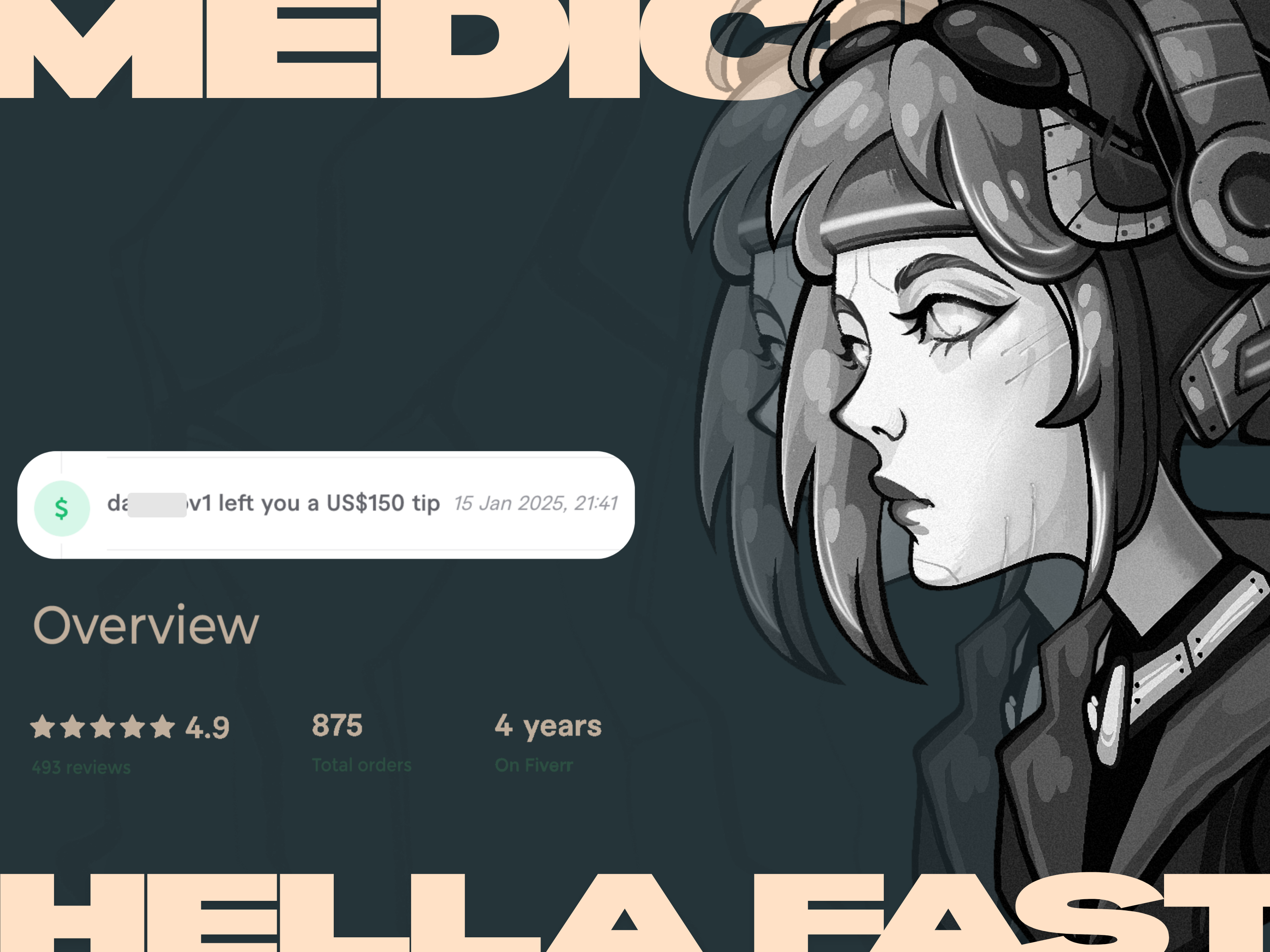 Example of Word Press + Elementor / Landing 