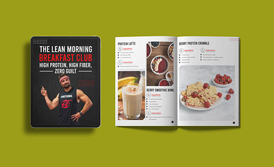 Fitness & Nutrition eBook Design Series — Functional Athlete adobe indesign adobe photoshop canva design canva ebook ebook cover ebook design ebook layout fitness ebook health fitness layout design lead magnet pdf nutrition guide workout plan