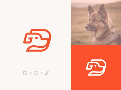 DG Dog Head Monogram — Pet Logo for Dog Grooming & Shops animalbranding animallogo brandingdesign dg logo dglogo doggrooming doghead doglogo logodesign logodesigner logoforsale logoshowcase monogramlogo pawlogo petbrand smallbusinessbranding vectorlogo