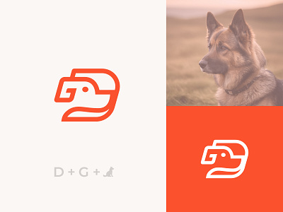 DG Dog Head Monogram — Pet Logo for Dog Grooming & Shops animalbranding animallogo brandingdesign dg logo dglogo doggrooming doghead doglogo logodesign logodesigner logoforsale logoshowcase monogramlogo pawlogo petbrand smallbusinessbranding vectorlogo