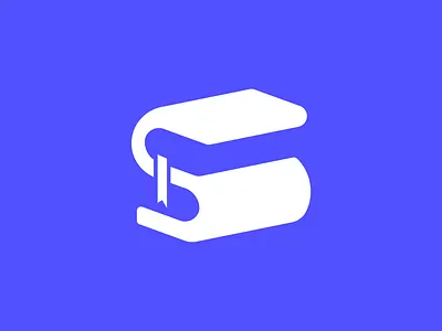 Letter S Book Logo Design book logo books bookstore brand identity branding dailylogo education logo education website icon learn lettes s library logo logo logo design minimalist logo modern logo online booking s book s mark school logo