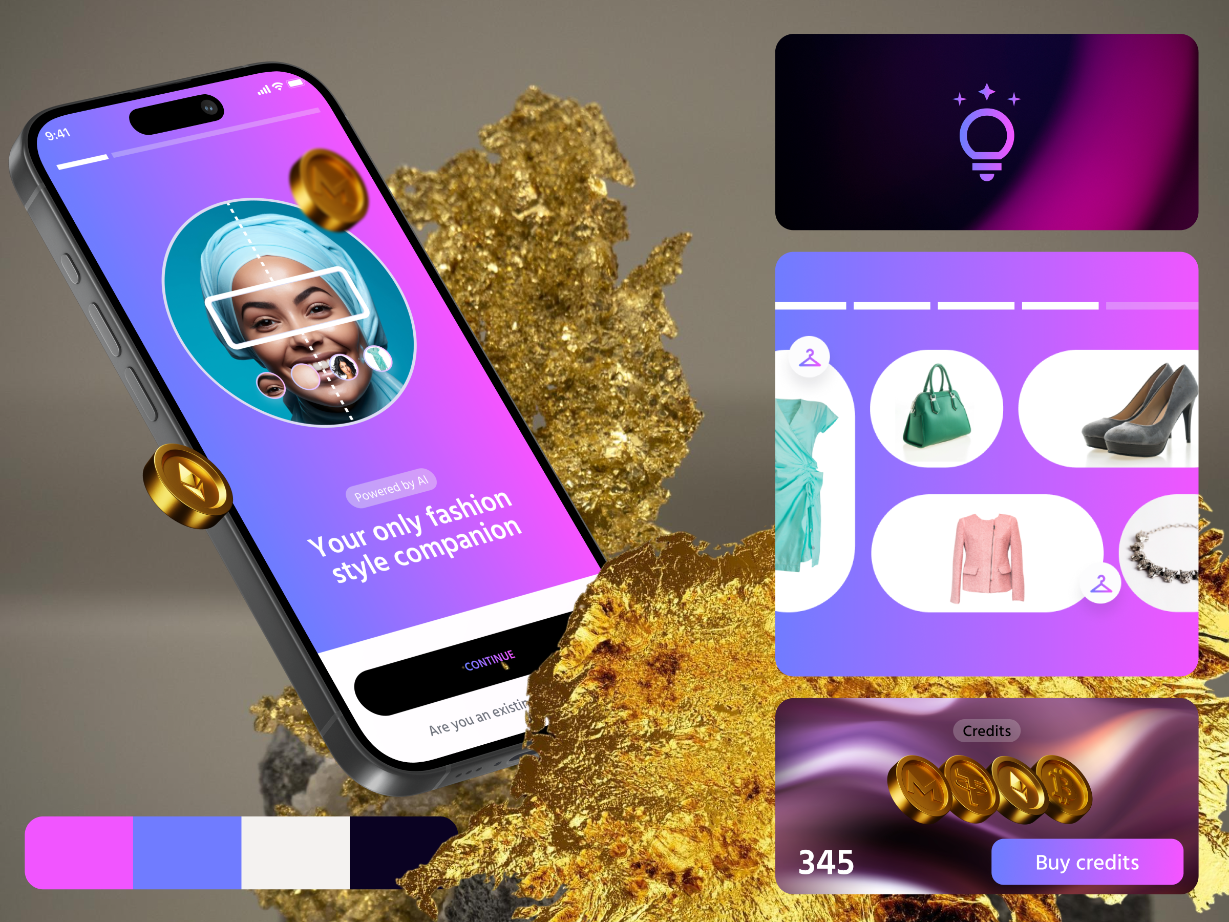Example of Saas Mobile App Design