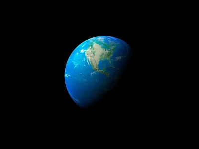Earth moves 3d animation motion graphics