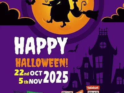 Happy Halloween branding design digital painting graphic design halloween illustration logo photoshop print design separation color ui