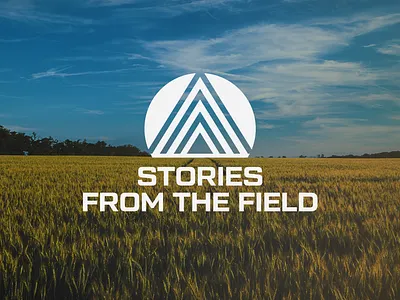 Stories From the Field Podcast branding design graphic design illustration logo logomark minimal vector