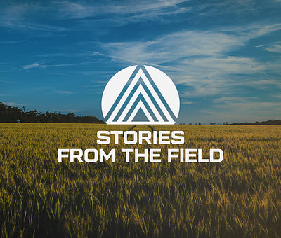 Stories From the Field Podcast branding design graphic design illustration logo logomark minimal vector