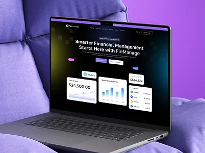 Finance Management Dashboard accounting admin bank banking banking dashboard crm crypto dashboard dashboard dashboard app dashboard ui finance financial fintech investment invoice loan management saas sahin mia ui ux
