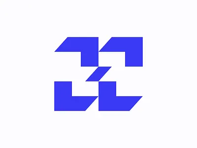 Abstract representation of the transformation H branding design icon illustration logo typography логотип типография