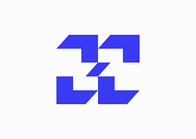 Abstract representation of the transformation H branding design icon illustration logo typography логотип типография