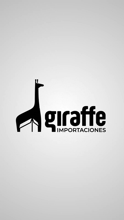 Logo Animation for Giraffe animation animationlogo branding graphic design logo logoanimation