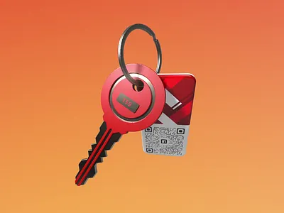 KeyLink – Magnetic Key Design 3d animation c4d concept design key motion product redshift tech