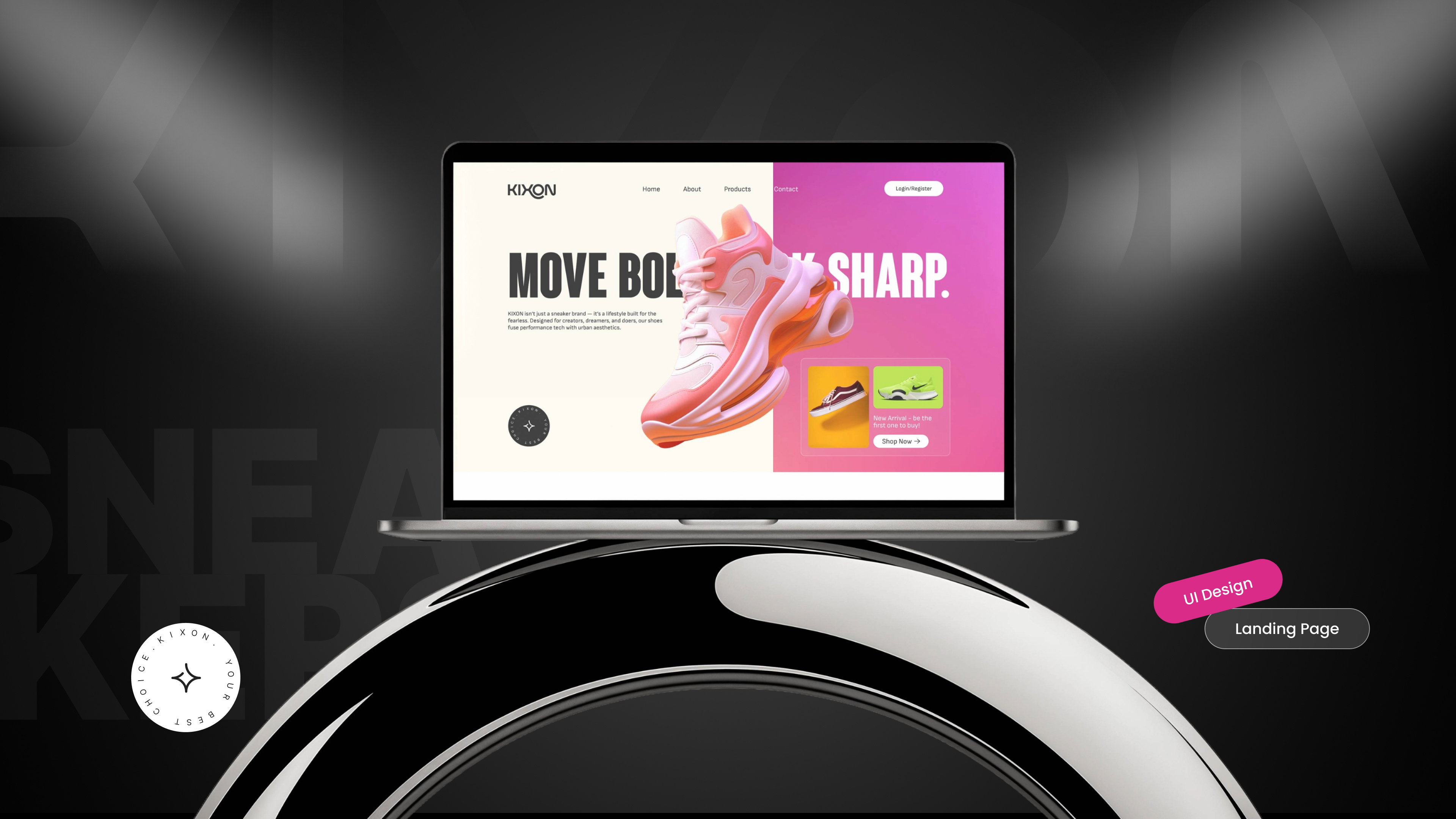 Example of Website And Mobile App UI/UX Design
