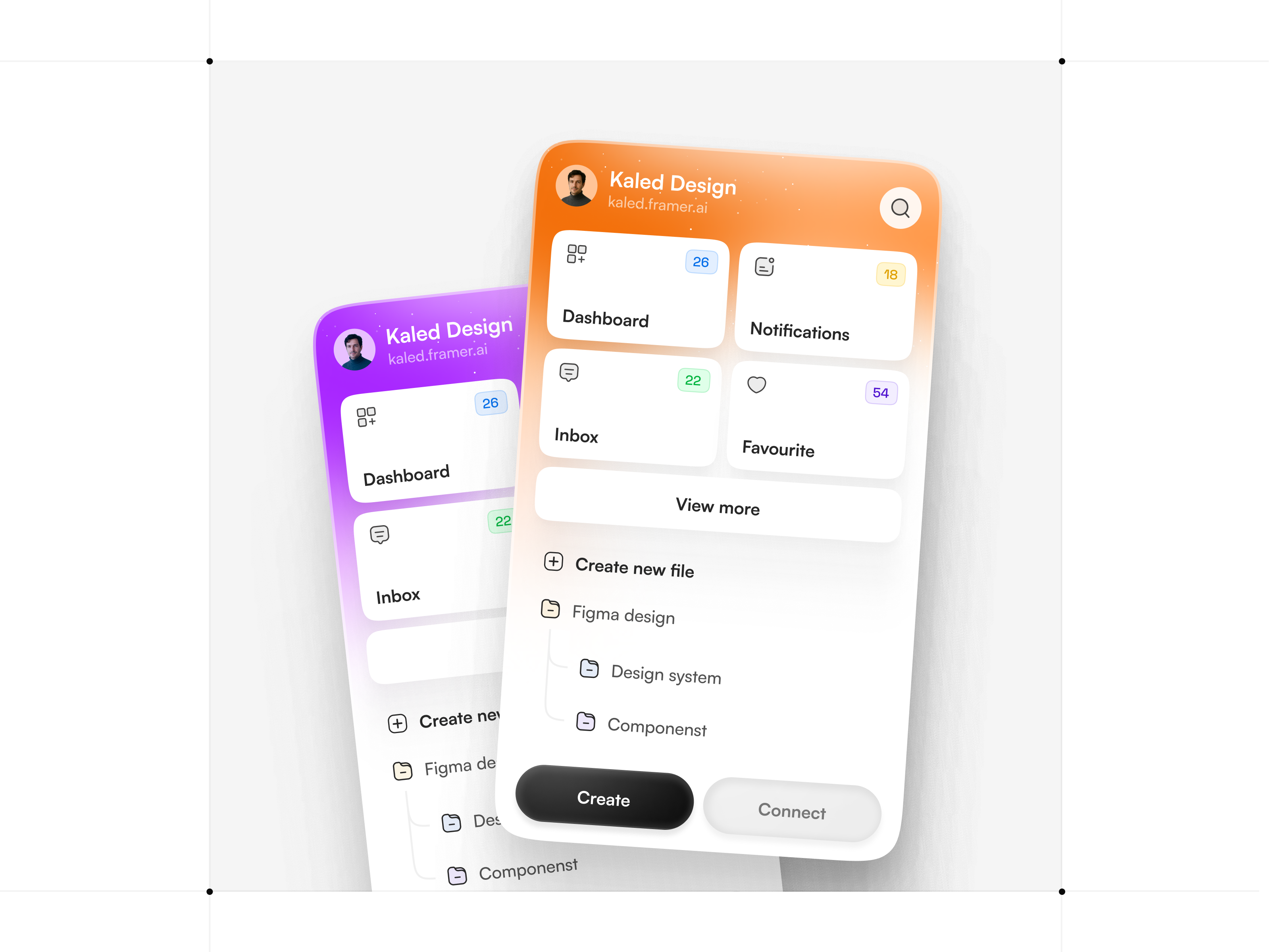 UI Card Design branding design graphic design illustration logo product design typography ui ux vector