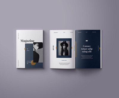Magazine mockup