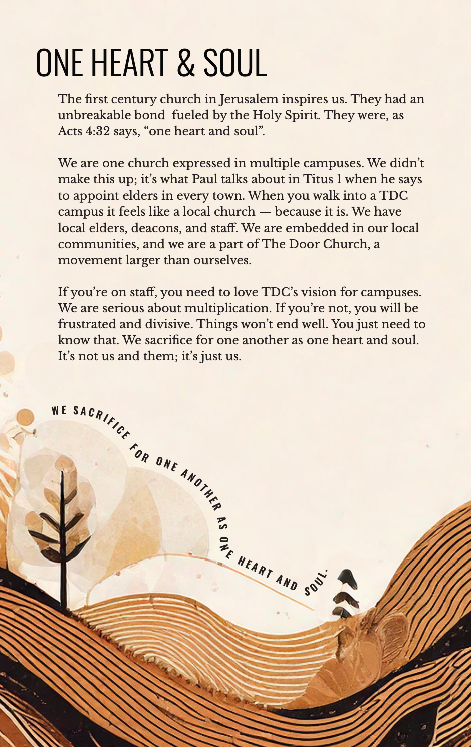 Culture Handout beige church design tan texture typography wooden