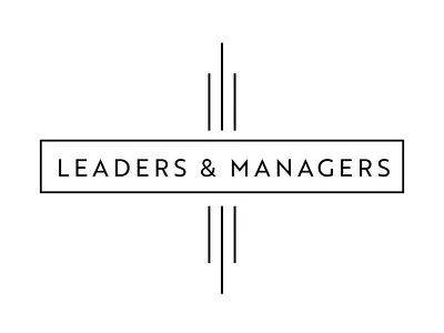 Leaders and Managers Logo design illustration logo