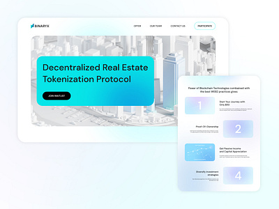 Landing Page Design crypto design landing page uxui