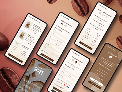 Coffee Boutique Delivery Checkout boutique checkout coffee coffee boutique coffee brewery coffeeshop dailyui dailyui 002 dailyui002 delivery delivery checkout ecommerce mobile mobile app mobile design ui ui design ux ux design