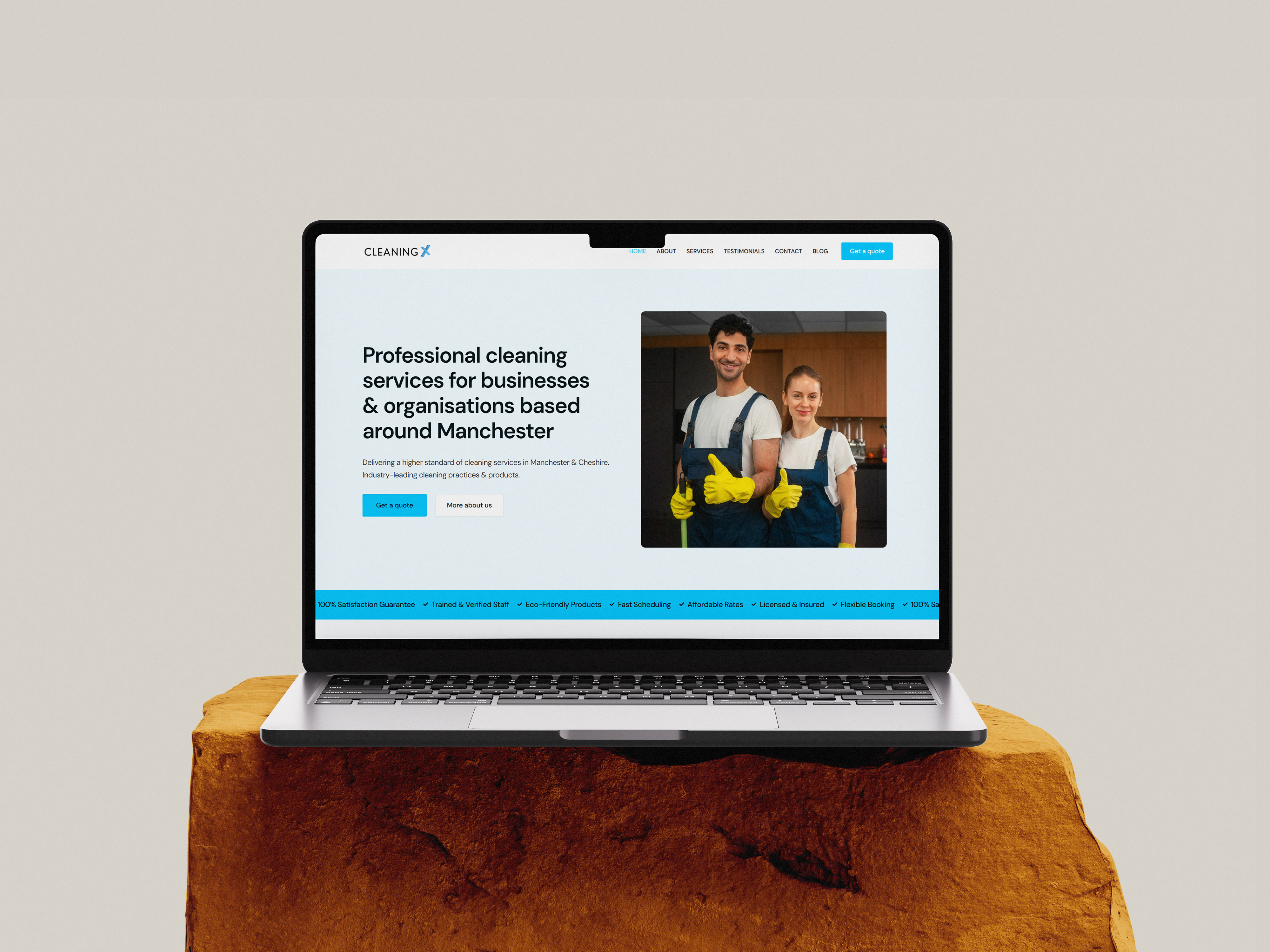 CleaningX - Cleaning Business Website Design elementor illustration ui web design website design wordpress wordpress website design