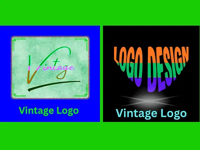Vintage Logo Design brandidentity branding graphicdesign illustrator logodesign vintagelogo