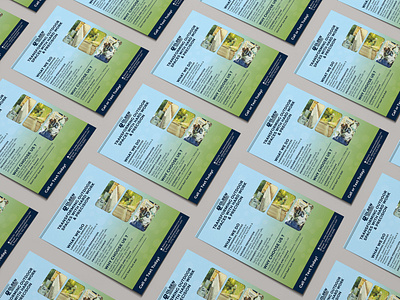 flyer design for out door services company ad adobe illustrator branding design flyer graphic design