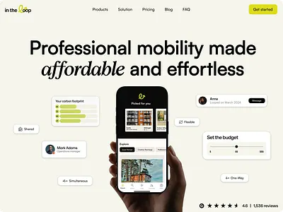In the Loop - Landing Page