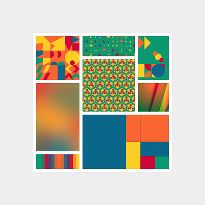 This images generated on more.graphics abstract ai design generative geometric gradient moregraphics pattern
