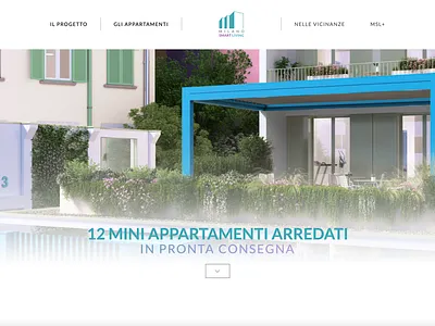 Milano Smart Living - webdesign design development ui ux webdesign wordpress