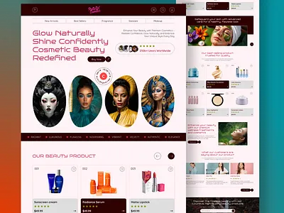 Pretty Girl Cosmetics — Beauty Starts Here beautybranddesign beautyindustry beautyui brandaesthetics cleanlayout cosmeticswebsite designinspiration ecommercedesign ecommerceui figmadesign homepagedesign makeupbrand minimaldesign modernui productshowcase shopifydesign uiux userexperience visualdesign webdesign