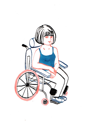 handicapped illustration