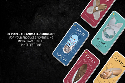 Elegance Portrait — 30 Vertical After Effects Templates ae project after effects template beauty template cosmetic video creative template editable template elegant design fashion slideshow handcraft video instagram video jewelry promo luxury motion design motion graphics portrait template reels template social media video tiktok template vertical video video design vintage poster animation