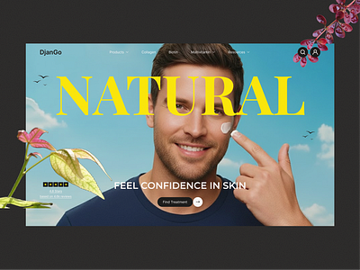 Men's skincare webesite ecommerce graphic design product product design skincare skincare webesite ui uiux ux webe