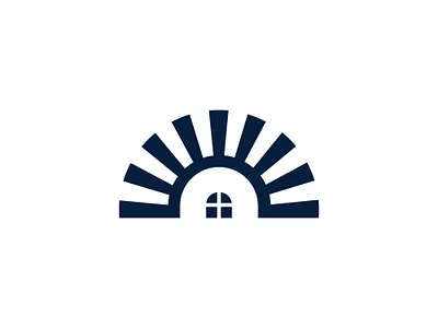 Sunshine house logo for sale agro agronomic branding eco eco friendly ecology farm flower grow home house hub logo logo mark nature nest organic real estate rural sun