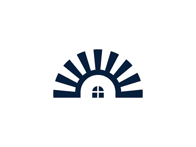 Sunshine house logo for sale agro agronomic branding eco eco friendly ecology farm flower grow home house hub logo logo mark nature nest organic real estate rural sun
