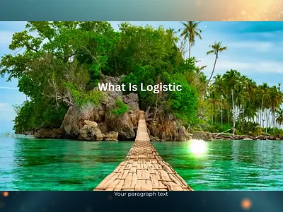 About Logistic - Presentation branding design graphic design illustration presentation