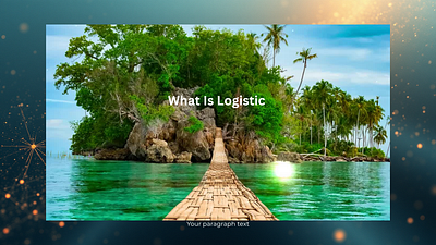 About Logistic - Presentation branding design graphic design illustration presentation