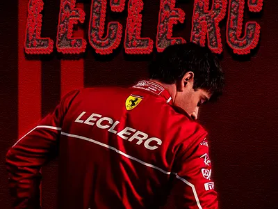 Charles Leclerc Poster ai car charlesleclerc designer f1 formula1 graphic design mask mclaren poster ps red save