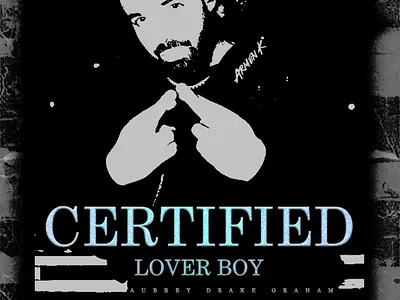 Drake Poster Design adobe ai album black branding certifiedloverboy concept culture drake graphic design hippop motion graphics music pop poster ps trap white world
