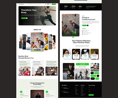 FitVerse - Redefining Strength in the Digital Era design figmadesign fitness ui ux webdesign