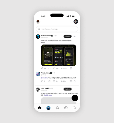 Contra app - Freelancing app design freelancing social ui ui design ux ux design