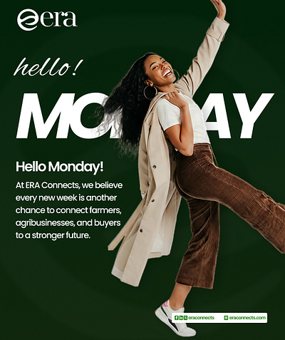 Hello Monday branding design graphic design illustration logo typography