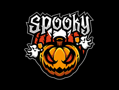 Pumpkin Logo mascot done for Padel tennis club | SPOOKY branding esport esportlogo gaming graphic design halloween illustration logo mascot padel padel tennis pumpkin pumpkin logo spooky sports sports logo