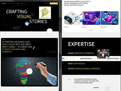 Craftory – Designing Ideas That Inspire design landing page ui ux webdesign