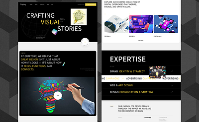 Craftory – Designing Ideas That Inspire design landing page ui ux webdesign