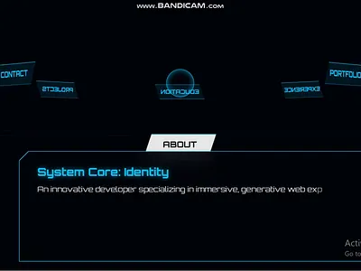 Circular Portfolio css html java portfolio visual