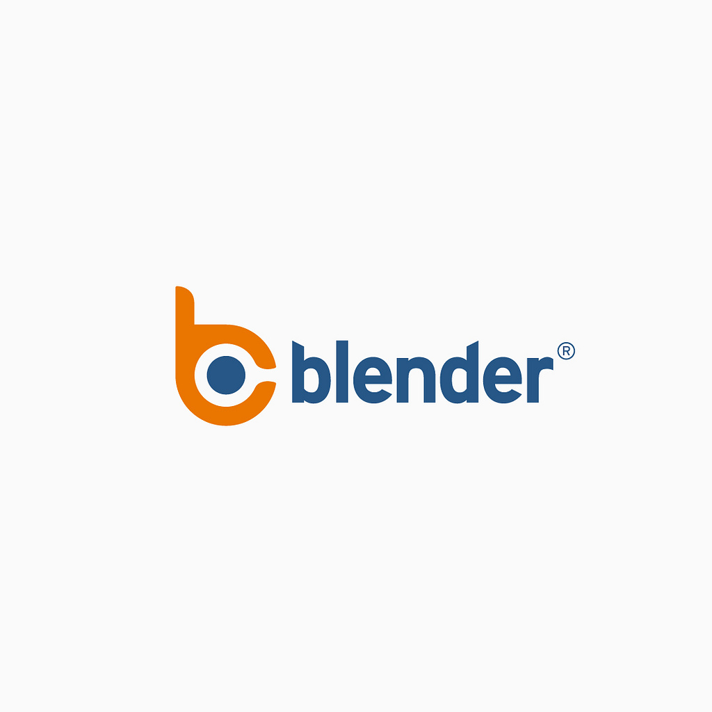 Blender logo design by Rodrigo Baptista on Dribbble