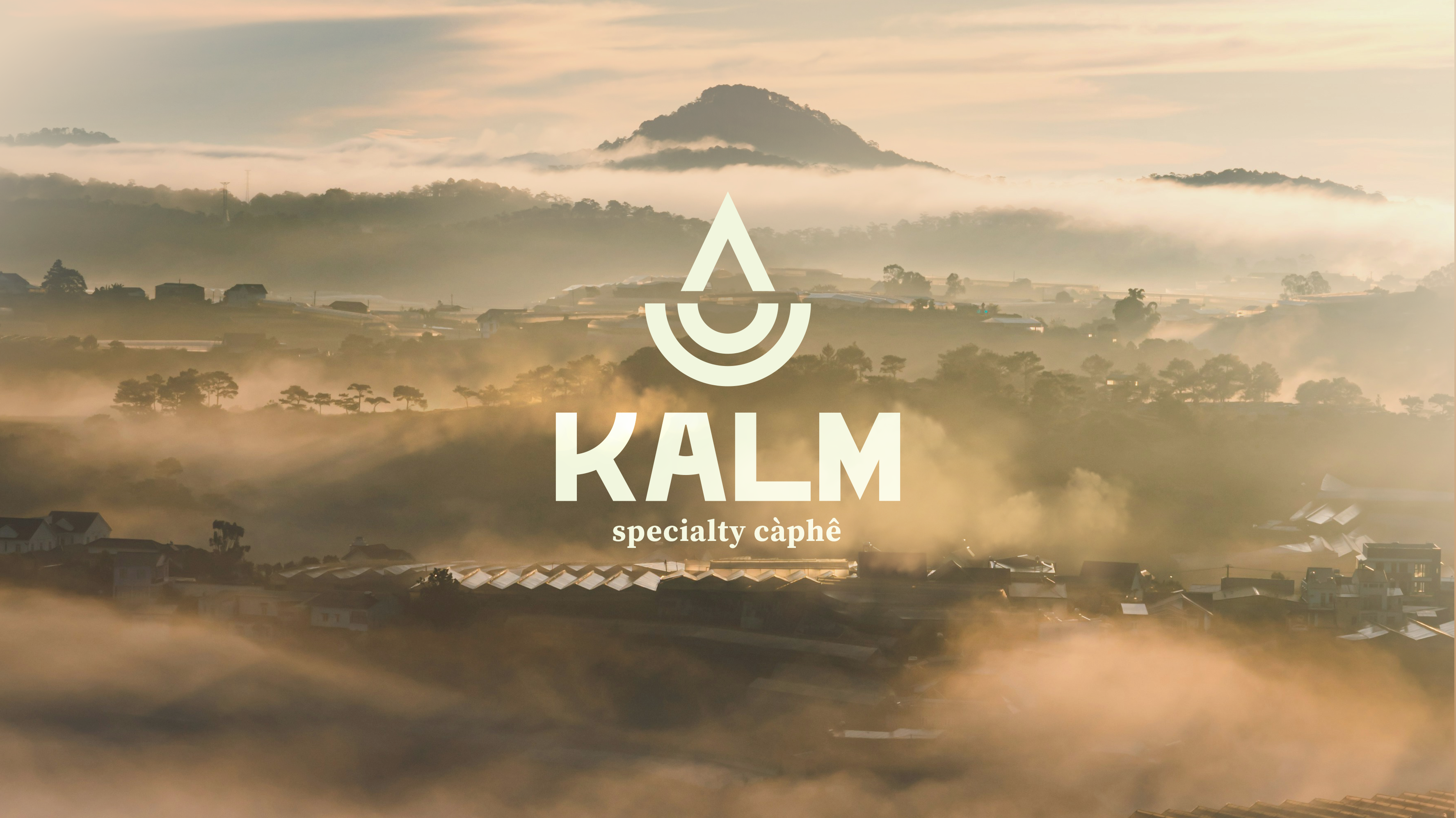 KALM specialty càphê | Branding 2025 bold branding caphe cau dat coffee graphic design kalm keep kalm lam dong ldk ledangkhoa logo oregon portland specialty us vietnam